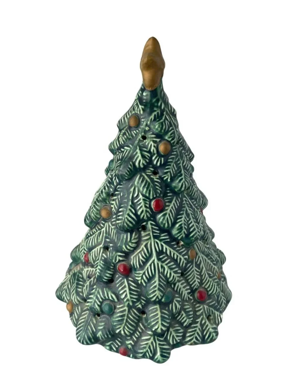 Christmas Tree Pomander Holiday Ceramic 9